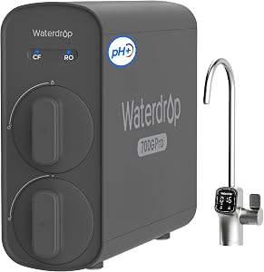 Waterdrop G5P700A-Pro Alkaline Mineral pH+ Reverse Osmosis Water Filter, NSF/ANSI 58 &
