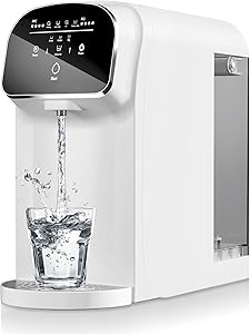 Aigerri UV Countertop Reverse Osmosis Water Filter, NSF/ANSI 372 Certified, 5-Stage RO Fil
