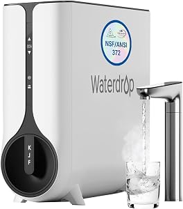 Waterdrop KJ600 Reverse Osmosis System, Instant Hot Water Dispenser, 600 GPD, Reduce PFAS,