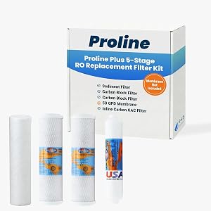 Proline Plus Filter Replacement Kit – One-Year Cartridge Bundle for Proline Plus RO System