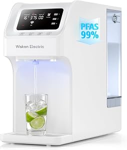 Waken Electric C11S Reverse Osmosis Water Filtration System Countertop 180oz Water Tank 4: